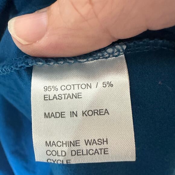 Tracy Negoshian women’s dress knit travel dress bell sleeve pocket feminine - Picture 6 of 12